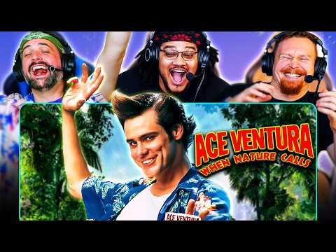 ACE VENTURA: WHEN NATRUE CALLS (1995) IS WILD!! MOVIE REACTION!! First Time Watching!! Jim Carrey