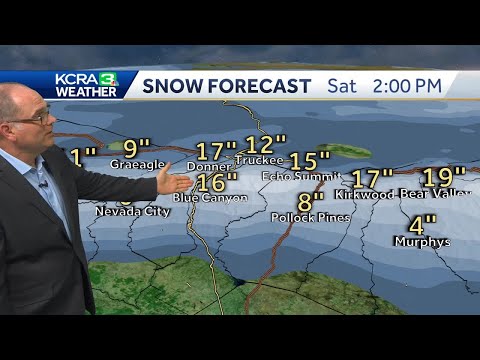 Northern California Winter Storm | How much more rain and snow is expected this week?