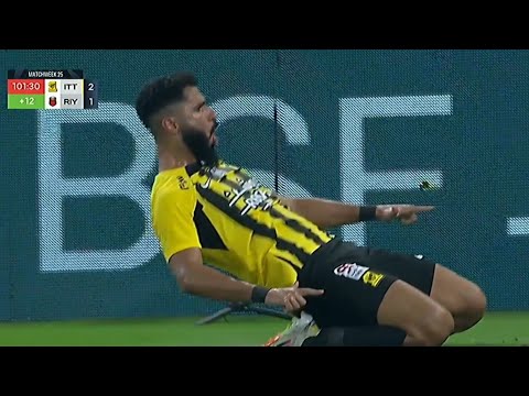 هدف صالح خالد الشهري اليوم 90+11 | هدف الاتحاد اليوم | الاتحاد ضد الرياض 2-1 | الدوري السعودي  25