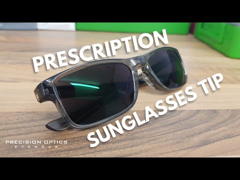 Thick prescription sunglasses lenses - Advice