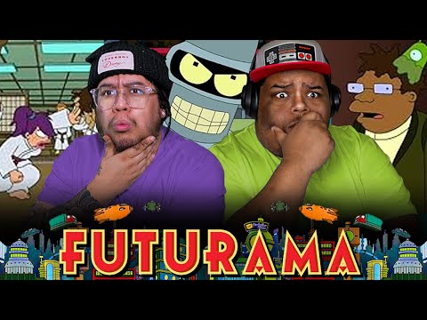 Futurama 2x12 "Raging Bender" REACT