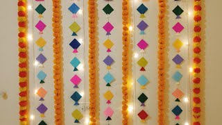 Sankranti Backdrop decoration ideas / Bornahan decoration for home