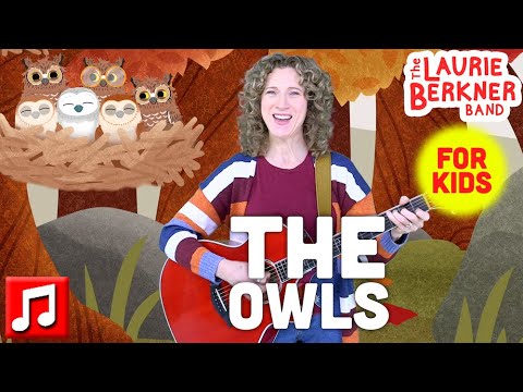 "The Owls" by The Laurie Berkner Band | Fall Song for Kids | Halloween