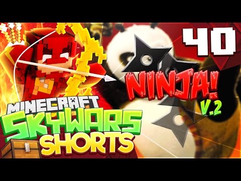 NINJA CHALLENGE V.2 (MINECRAFT SKYWARS SHORTS #40)