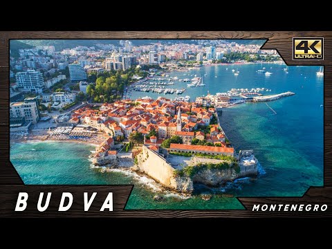 Budva ● Montenegro 🇲🇪 【4K】 Aerial Cinematic Drone [2023]