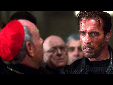 Arnold Schwarzenegger VS Evil Cardinal | End of Days | CLIP