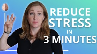 3-Minute Stress Management: Reduce Stress With This Short Activity