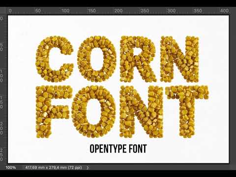 Corn Font