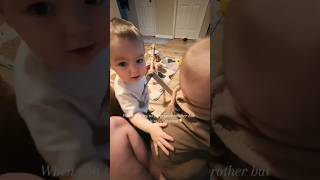 Babies doing hilarious things 🤣 #funnybaby #funnytoddlers #funnykids