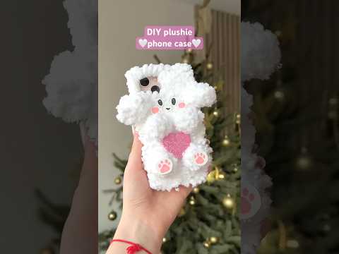 DIY plushie phone case🤍