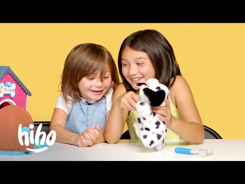 Kids Surprised With Toy Puppy (My Puppy's Home) | HiHo Kids