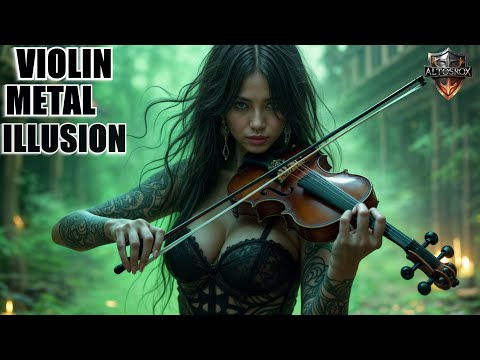 🎭 PIANO🎻 VIOLIN 🎸 METAL + BASS -  Illusion Theme Music (Cinematic Instrumental)