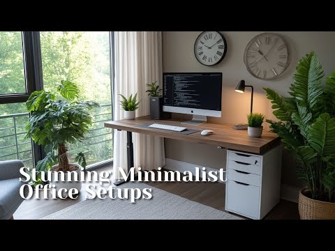 Stunning Minimalist Office Setups for Ultimate Productivity & Style