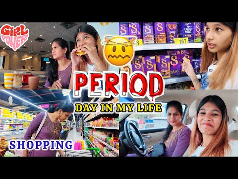 Periods Day In My Life 🤯🩸 | Shopping with Amma🛍️ | Thejathangu😉