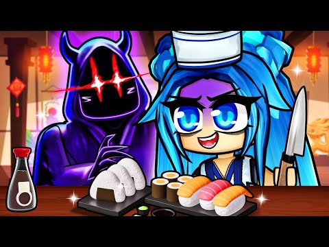 Don't Ever Eat Here... Roblox Scary Sushi Story!