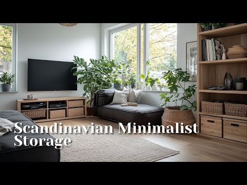 DIY Scandinavian Minimalist Storage Hacks for a Clutter-Free Home