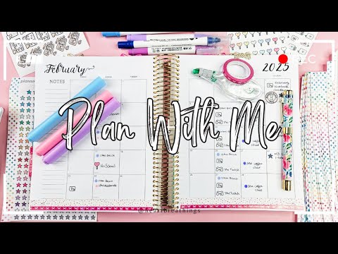 HOW I PLAN MY MONTHS 🍵February Plan With Me