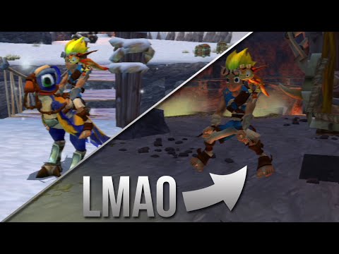 Jak And Daxter - How to Get Flut Flut Out of Snowy Mountain!