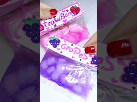 how to make fruits jelly squishy 🍇🍓 #shorts #diy #art #squishy #cute