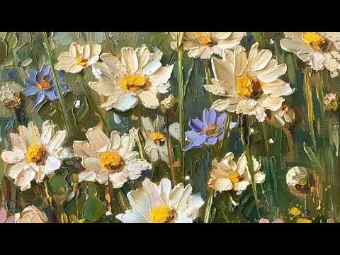 Vintage Floral Free Tv Art Wallpaper Screensaver Home Decor Samsung Oil Painting Digital Wildflower