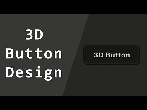 How to Design 3D Button in Figma | UI Design