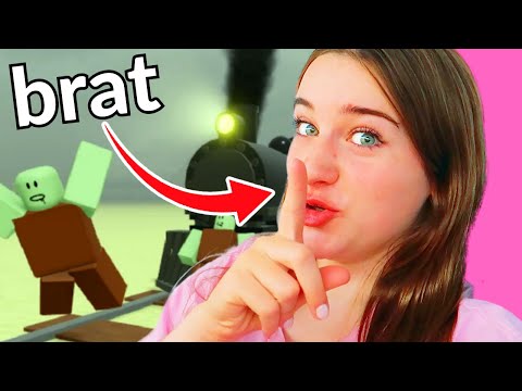 NAZ IS A BRAT IN DEADRAILS ROBLOX Gaming w/ The Norris Nuts