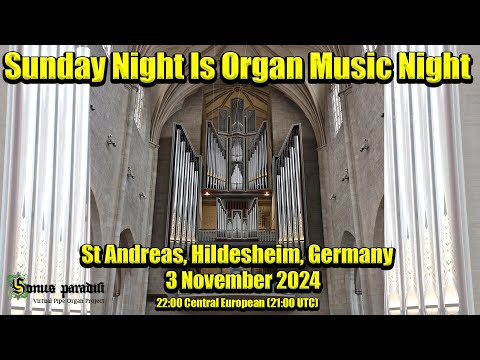 🔴 LIVE ORGAN CONCERT | Sunday Night Is Organ Music Night | 3 November 2024