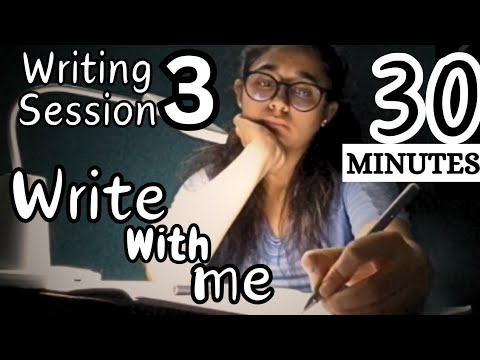 Write With Me | Rainfall Background music #writewithme #authortube #nanowrimo2024