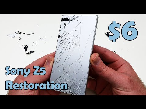 $6 smashed Sony Xperia Z5 Restoration