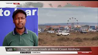 Tragedy at West Coast Airshow as small plane crashes