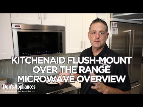 KitchenAid Flush Mount Over the Range Microwave (Model #KMMF530PPS)