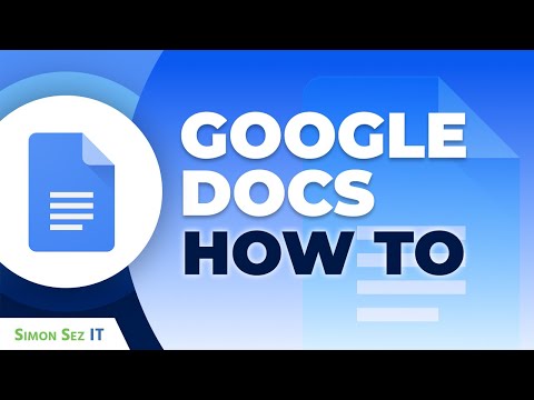 How to Use Google Docs