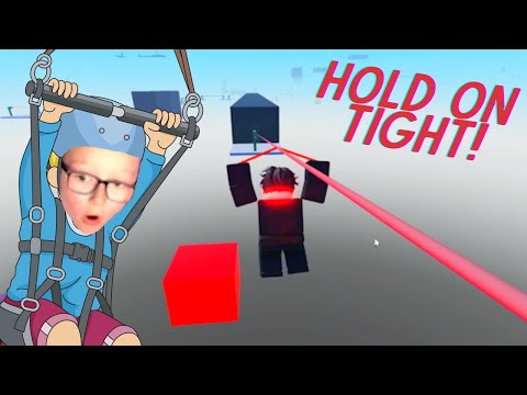 Layton Zips Through the Skies in Roblox!