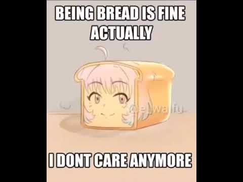 No I don’t want to be bread