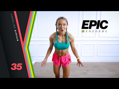 TAKE-CHARGE Tabata HIIT Workout - Bodyweight | EPIC Endgame Day 35