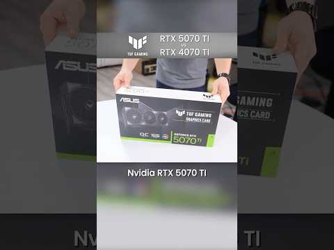 RTX 5070 TI vs RTX 4070 TI | Asus TUF Gaming OC