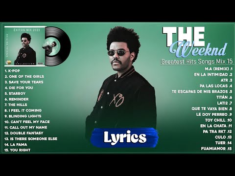 The Weeknd Songs Playlist - Best Songs Collection 2023 - Greatest Hits Songs Of All Time (Lyrics)