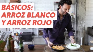 Básicos: Arroz blanco y Arroz rojo | | #ChefOropeza