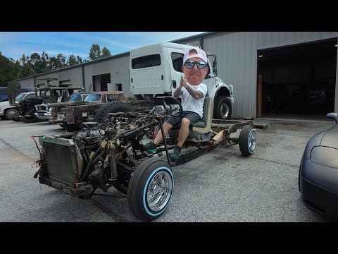 Barn Find to Lowrider (Mercamino get hydraulics) Part 4