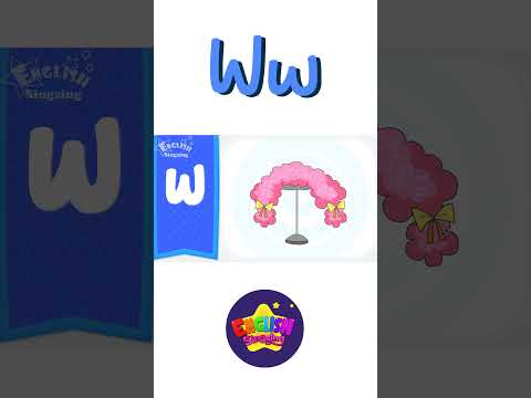 W Phonics - Letter W - Alphabet song | Learn phonics for kids #shorts