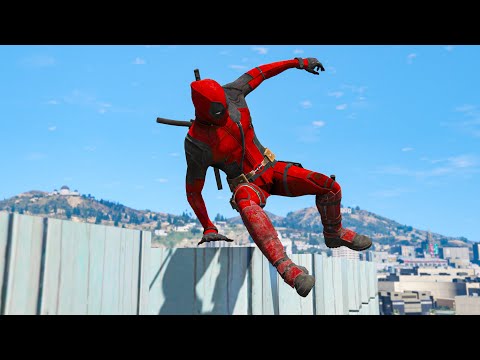 GTA 5 Deadpool Ragdolls Compilation (Euphoria Physics Showcase) #3