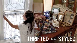 Styling Vintage Thrifted Home Decor: Chic Ideas for Your Home with Thrift Store Finds!