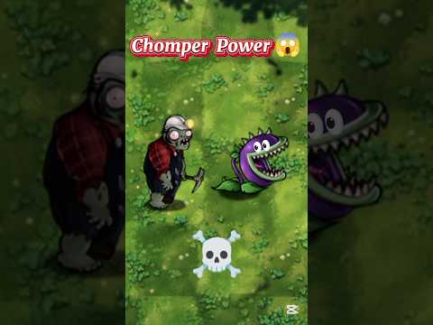 Magical power chomper vs zombie #games #plants #gaming #gameplay #viralshorts  #pvz #ytshort #hybrid