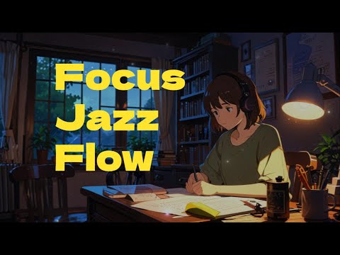 Focus Jazz Flow | Gentle Lo-Fi Beats & Mellow Vibes