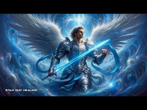 417Hz ARCHANGEL MICHAEL DESTROYS EVIL MAGIC, KARMIC CORDS & CURSES • REIKI