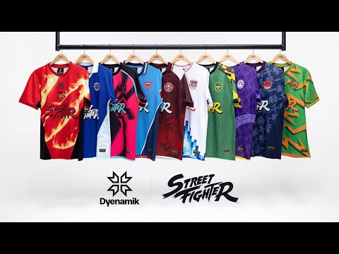 Dyenamik x Street Fighter Jersey Collection