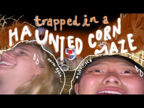 GETTING TRAPPED IN A HAUNTED CORN MAZE (with Indi Star)