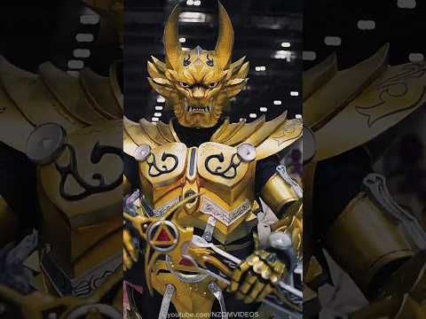 Golden Knight Garo Cosplay at mcm comic con 2024 #shorts