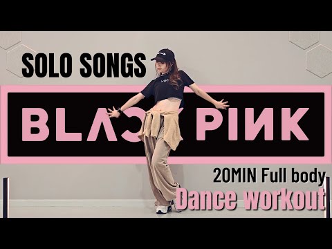 BLACKPINK members solo songs Dance workout (APT, Mantra, Flower, Rockstar, and more) | Ria DanceFit