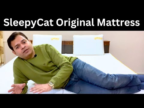 Sleepy Cat Original Mattress with AirGen™️ layer, Comfortable Sleeping Mattress, Quality Mattress